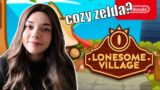 New Cozy Zelda Game | First Look at Lonesome Village, cozy puzzle game | playthrough