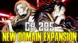 New Domain Expansion ||GETO vs 4th Strongest || CHapter 205 Explained || JJK Manga