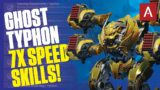 New GHOST TYPHON with 7x Speed Skills! War Robots Live Stream Gameplay