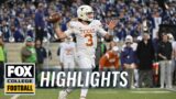 No. 24 Texas vs. No. 13 Kansas State Highlights | CFB on FOX