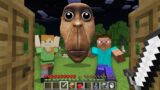 OBUNGA NEXTBOT IS CHASING ME in Minecraft – Gameplay – Coffin Meme animations Scooby Craft