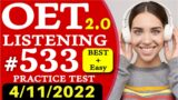 OET Listening Sample For Nurses – Test 356  OET Listening  practice test 2.0 nurses exam online 2022