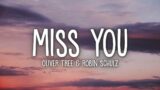 Oliver Tree & Robin Schulz – Miss You (sped up/TikTok Remix) Lyrics