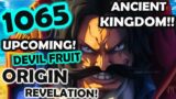 One Piece 1065: Ancient Kingdom Devil Fruit Origin | Tagalog Discussion