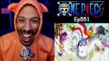 One Piece Episode 551 Reaction | Big Brothers To The Rescue |