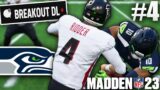 Our First Breakout Scenario Against Ridder's Falcons! Madden 23 Seattle Seahawks Franchise Ep 4!