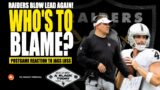 Postgame: Las Vegas Raiders Sink Further Into Abyss with 27-20 Loss to Jaguars