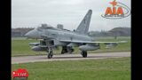 RAF Coningsby Typhoon Eurofighter Action Up Close