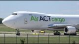 RARE! ACT Airlines Boeing 747-428F(ER) Arriving to Cargo City at Budapest Airport