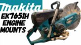 REPLACING BROKEN ENGINE MOUNTS ON A MAKITA M4 CONCRETE SAW