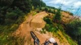 RIDING DOWNHILL MTB TRACKS WITH THE CREW!!