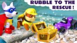RUBBLE To The Rescue In Paw Patrol Toys Story with APOLLO