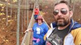 Rainy Day In Gatlinburg At Donut Friar & Sky Ride – Anakeesta Tree Walk / SkyBridge Park Tulip Tower