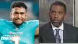 Randy Moss reacts to Tua Tagovailoa tops QBR ranking list ahead of Josh Allen, Patrick Mahomes