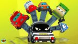 Road Rangers Finger Family,  Mr. Sawyer The Tow Truck + More Kindergarten Cartoon videos