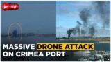 Russia Ukraine War Live: Drone Attack On Crimea Port, Russia Says Ships For Ukrainian Grain Targeted