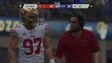 San Francisco 49ers vs Los Angeles Rams Week 08 Prediction Madden 23 Simulation