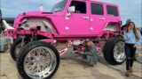 She Destroyed Her $200k Barbie Jeep! | F350 On Snow Tracks