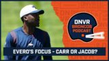 Should Ejiro Evero and the Denver Broncos focus more on stopping Derek Carr or Josh Jacobs?