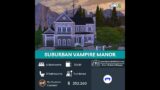 Sims 4 Build: Suburban Vampire Manor by Executive Simmer