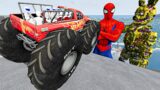 Springtrap on Ramp – BeamNG Drive Cars Satisfying Crashes | Good Cat