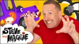 Steve and Maggie's Halloween Ice Cream Van for Kids and More | Halloween Party | Wow English TV