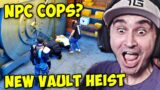Summit1g Hits The NEW VAULT With CG And Sees NPC Cops For The First Time In NoPixel