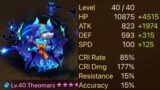 Summoners War: Theomars Showcase! This Is How I Like To Use The Elemental King!