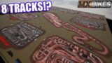 THE BIGGEST COMPOUND IN MXBIKES!! (8 SX TRACKS! PART 2)