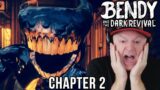 THE INK DEMON FOUND ME!! BENDY AND THE DARK REVIVAL – CHAPTER 2 LIVESTREAM PLAYTHROUGH