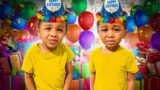 THROWING OUR TWINS A SURPRISE BIRTHDAY PARTY!