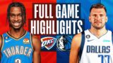 THUNDER at MAVERICKS | NBA FULL GAME HIGHLIGHTS | October 29, 2022