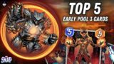 TOP 5 Cards to Open Early in POOL 3 | Marvel Snap