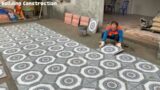 Technique Of Installing Anti-Slip Terracotta Ceramic Tiles For Family Outdoor Playground