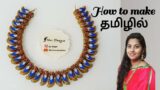 Terracotta necklace set making in tamil || @NB'S Terracotta Jewellery