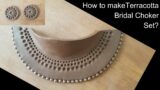 #Terracottajewellerymaking | How to make Grand Bridal Choker Set Terracotta Jewellery? | #chokerset