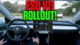 Tesla FSD Beta V11 Rollout Has Finally Begun!! (FSD News) | Tesla News