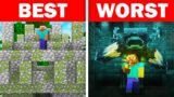 The BEST and WORST Spawns in Minecraft 1.19! (Minecraft Bedrock Edition Seeds)