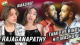 The Beauty Of Different Languages| Latinos react to Tamil VS Hindi Hits MASHUP – Rajaganapathy