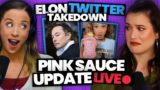 The END of Twitter + ANOTHER Pink Sauce UPDATE (LIVE Ep.20)