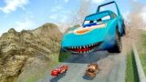 The MONSTER KING DINOCO VS DOWN OF DEATH in the PIXAR WORLD BeamNG