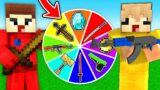 The Roulette of OP Weapons in Minecraft!