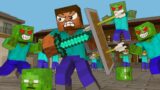 The Struggle of Steve In A Zombie Apocalypse | Minecraft Animation