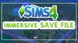 This SAVE FILE Has AMAZING DETAIL! | The Sims 4 Save Reviews