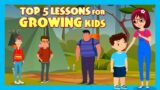Top 5 Lessons For Growing Kids | English Stories | Bedtime Stories | Tia & Tofu | T-Series Kids Hut