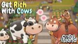 Trying to Get Rich using Cows!! Coral Island Early Access Gameplay