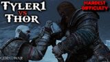 Tyler1 fights Thor – God of War Ragnarok