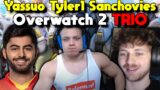 Tyler1 plays Overwatch 2 with Yassuo and Sanchovies