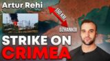 Ukraine struck an airbase in Crimea