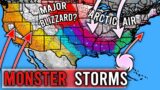 Upcoming MONSTER Storms! MAJOR Blizzard! Tropical Cyclone, Huge Arctic Invasions – Direct Weather
